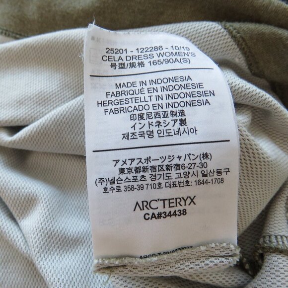 ARC'TERYX Cela  T-Shirt Dress in Taxus Heather - Size S - Picture 15 of 15